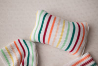 Rainbow Pillow  Newborn Bonnet (each sold separately)