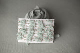 Mint Blue Wrap, Backdrop coordinating tieback & pillow headband Set(each purchased separately)