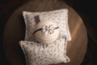 Lavender Floral Pillow & Tieback (each sold separately)