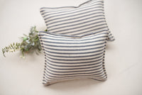 Blue Stripe Prop Pillow