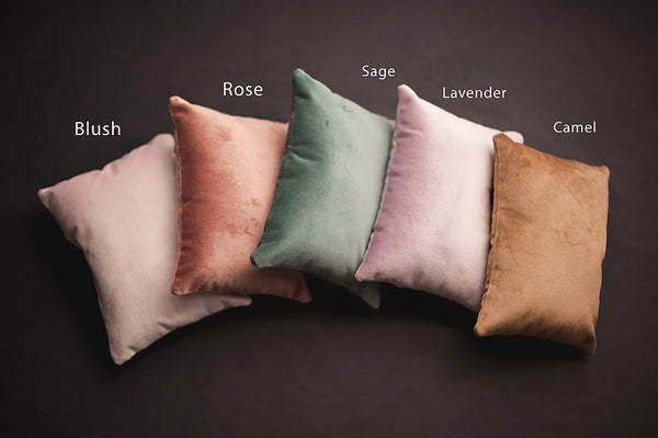 Velvet Prop Pillow *color choice*